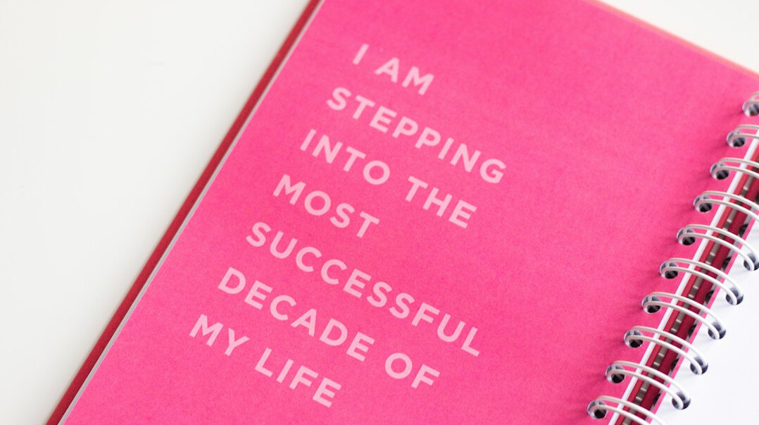 person achieving goals